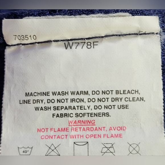 VTG Patagonia Synchilla Fleece Jacket Men's Small Navy Blue Made in USA Vintage - Picture 7 of 9